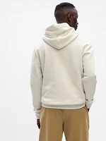 Textured Arch Logo Hoodie