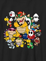 Kids Nintendo Bowser Group Graphic Tee