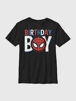 Kids Spiderman Birthday Graphic Tee