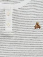 babyGap Organic Cotton Henley PJ Set