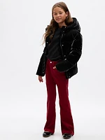 Kids High Rise Velvet '70s Flare Jeans