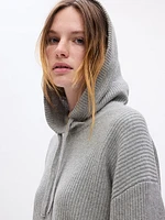 CashSoft Shaker-Stitch Sweater Hoodie