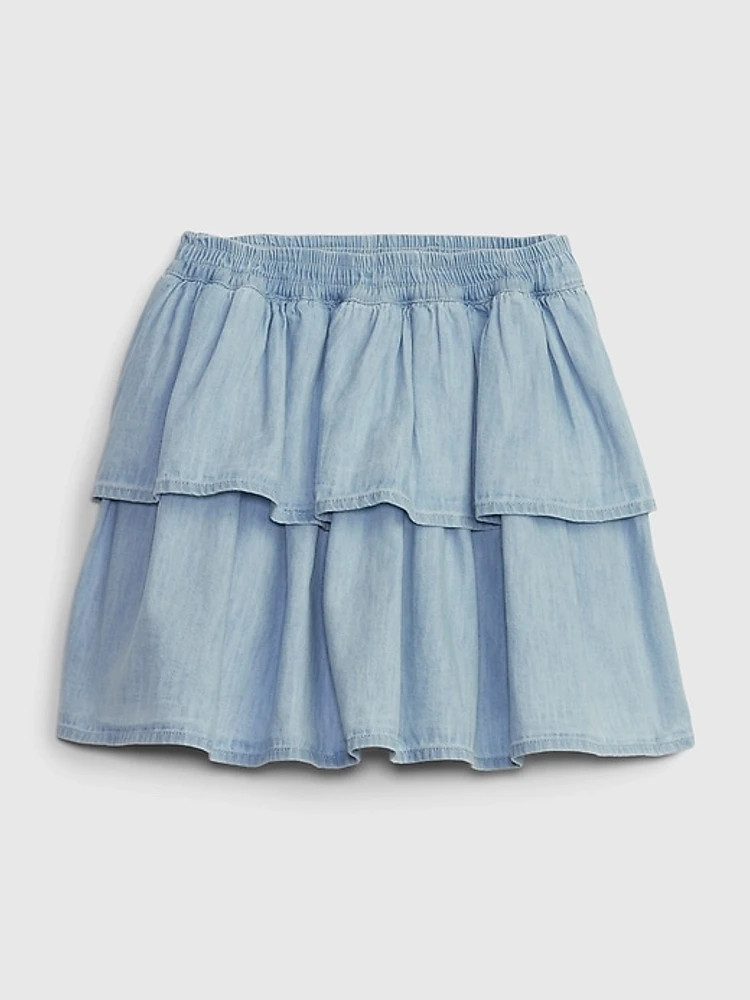 Kids Denim Skort