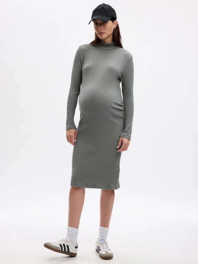 MAMA Ribbed Dress