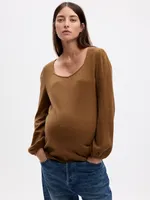 Maternity weetheart weater