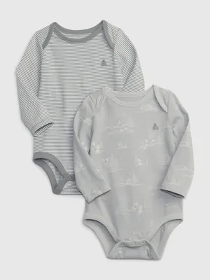 Baby First Favorites Organic Cotton Bodysuit (2-Pack)