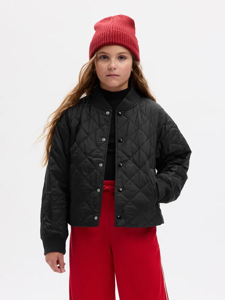 Gap Kids Recycled Lightweight Quilted Puffer Jacket | Pike and Rose