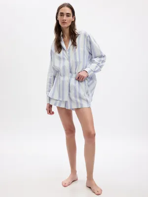 Poplin PJ Shorts