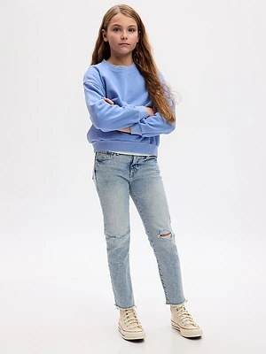 Kids High Rise Girlfriend Jeans