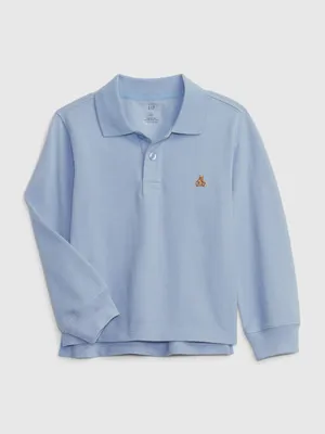 Toddler Organic Cotton Pique Polo Shirt