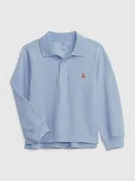 Toddler Organic Cotton Pique Polo Shirt