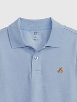 Toddler Organic Cotton Pique Polo Shirt