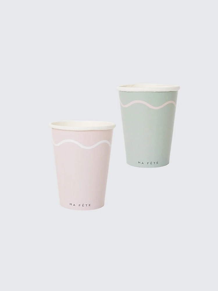 Ma Fete Signature Paper Cups 8 Pack