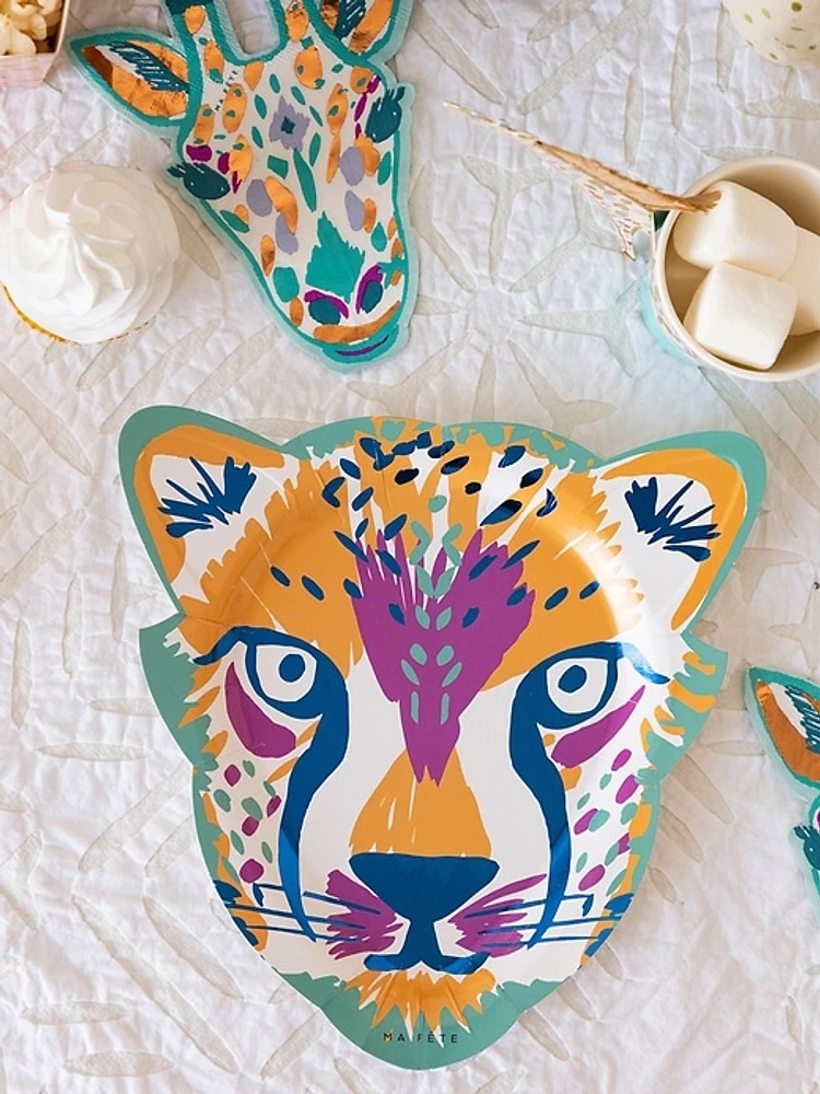 Ma Fete Safari Cheetah Table Mini Party Kit