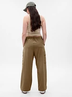 GapFit High Rise Ripstop Parachute Cargo Pants