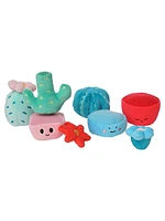 Cactus Garden Mix n Match Magnetic Plush Stacking Toy