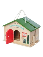 Farmers Market Day Portable Wooden Toy Set