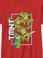 Kids Teenage Mutant Ninja Turtles Group Graphic Tee