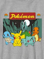 Kids Pokemon Gen 1 Group Graphic Tee