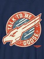 Kids Top Gun Talk to Me Goose Graphic Tee