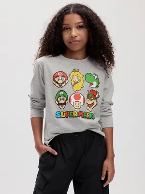 Kids Super Mario Graphic T-Shirt