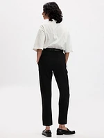 High Rise Relaxed Straight Pull-On Pants