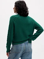 Cable-Knit Sweater