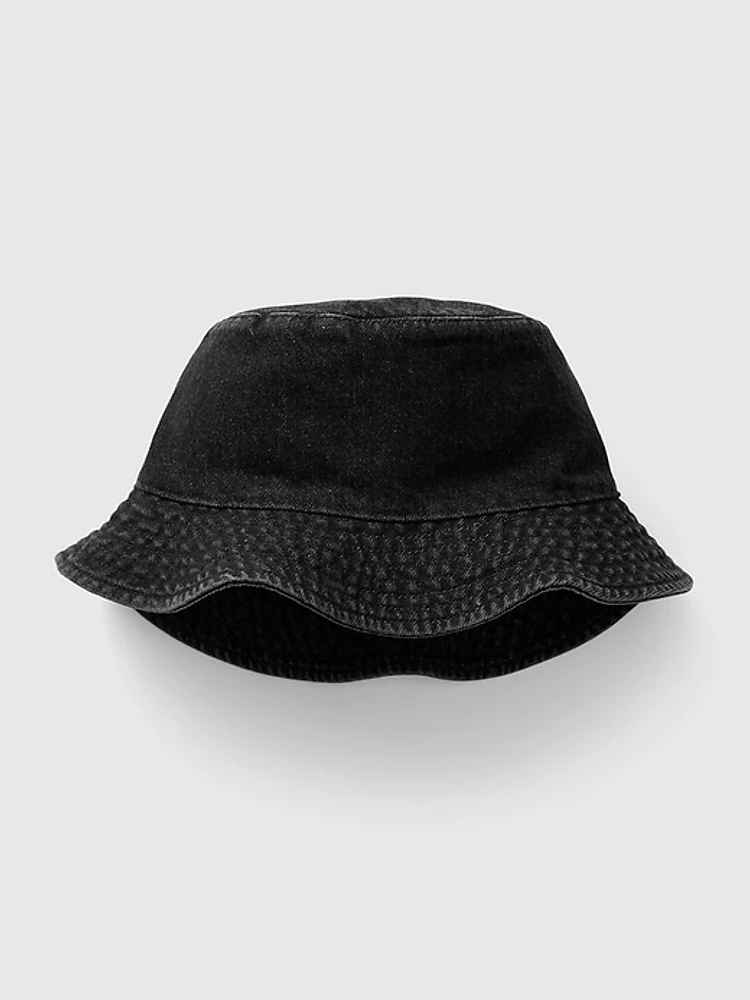 Kids Organic Cotton Bucket Hat