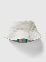 Kids Organic Cotton Reversible Bucket Hat