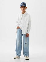 Kids Linen-Cotton Oxford Shirt