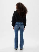 Kids Low Rise Boot Jeans