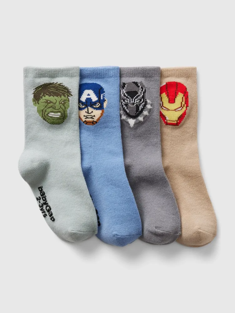 babyGap | Marvel Superhero Crew Socks (4-Pack