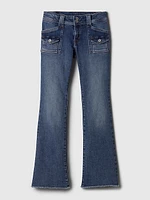 Kids Low Rise Boot Jeans