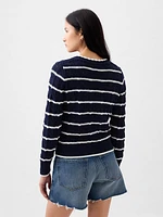 Pointelle Sweater