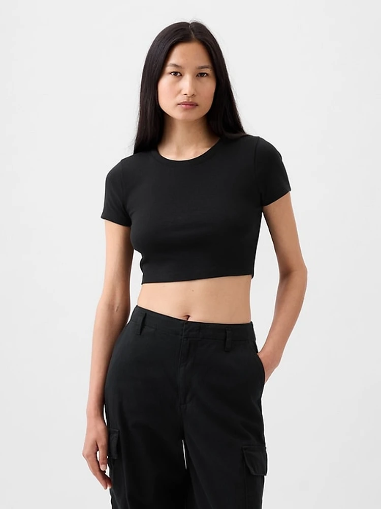 Modern Cropped T-Shirt