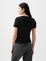 Modern Cropped T-Shirt