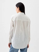 Eyelet Big Shirt