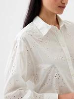 Eyelet Big Shirt