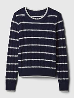 Pointelle Sweater