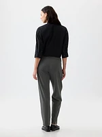 High Rise Relaxed Straight Pull-On Pants