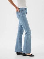 Mid Rise Baby Boot Jeans