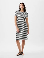 Modern Rib Midi T-Shirt Dress