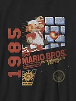 Kids Nintendo 1985 Super Mario Bros Graphic Tee