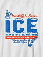 Kids Frozen Kristoff Ice Harvesting Graphic Tee