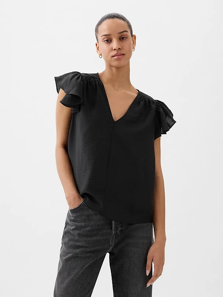 Flutter Sleeve Shirt