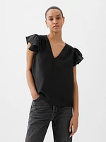 Flutter Sleeve Shirt