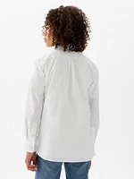 Kids Organic Cotton Poplin Shirt