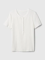 Modern Rib Henley T-Shirt