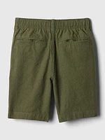 Kids Linen-Cotton Shorts