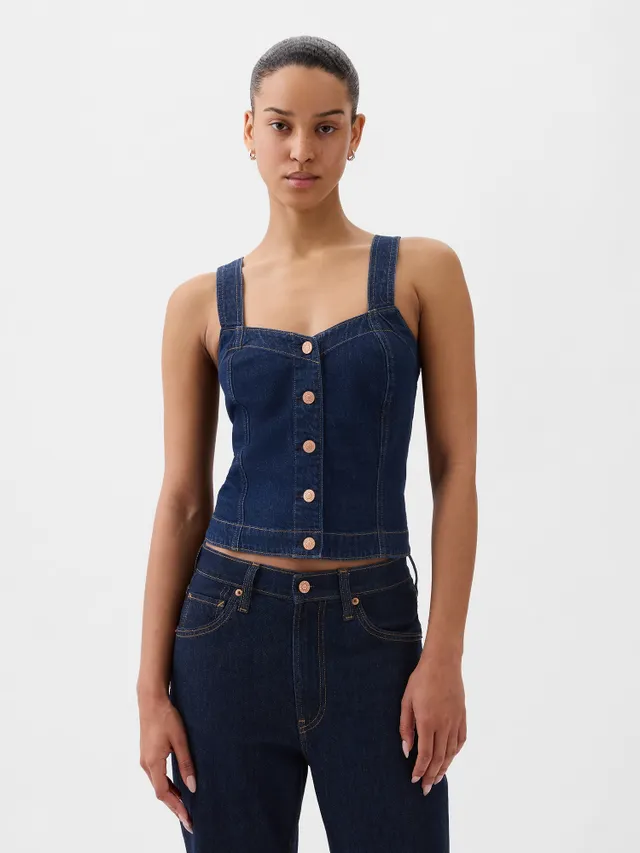 Corset-style Camisole Top